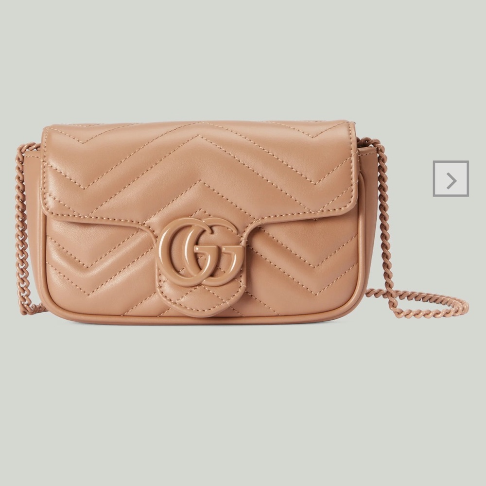 GG MARMONT MATELASSÉ SUPER MINI BAG